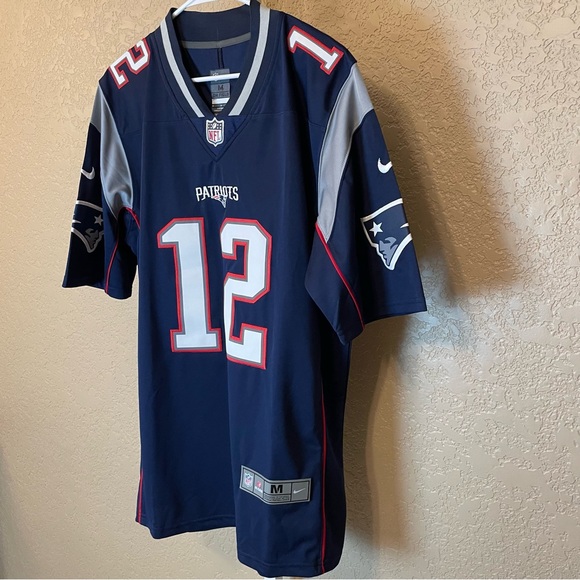 Nike New England Patriots Tom Brady #12 NFL On Field Jersey Men's Size M - Picture 9 of 15